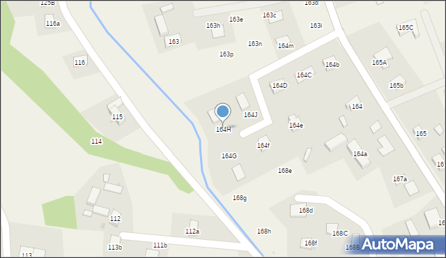 Tomaszów Bolesławiecki, Tomaszów Bolesławiecki, 164H, mapa Tomaszów Bolesławiecki