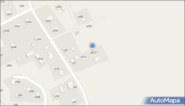 Tomaszów Bolesławiecki, Tomaszów Bolesławiecki, 167c, mapa Tomaszów Bolesławiecki