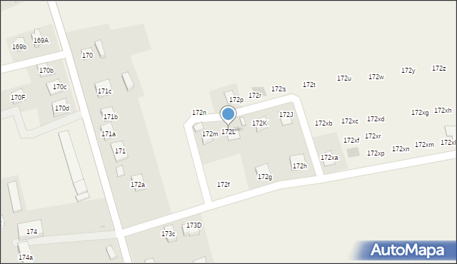 Tomaszów Bolesławiecki, Tomaszów Bolesławiecki, 172L, mapa Tomaszów Bolesławiecki