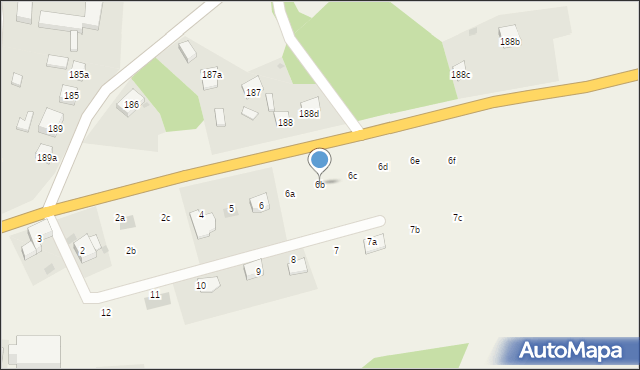 Tomaszów Bolesławiecki, Tomaszów Bolesławiecki, 6b, mapa Tomaszów Bolesławiecki