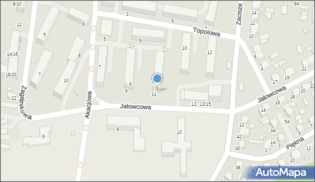 Tomaszów Mazowiecki, Topolowa, 8, mapa Tomaszów Mazowiecki