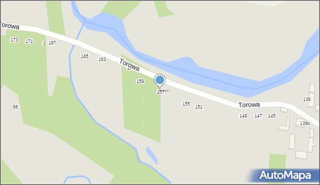 Tomaszów Mazowiecki, Torowa, 157, mapa Tomaszów Mazowiecki