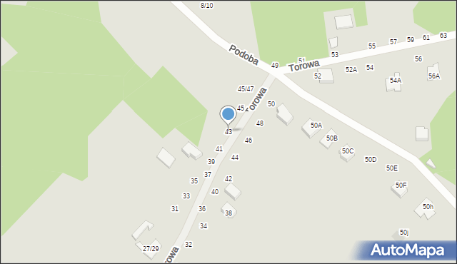 Tomaszów Mazowiecki, Torowa, 43, mapa Tomaszów Mazowiecki
