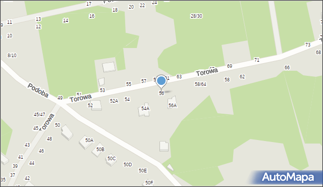 Tomaszów Mazowiecki, Torowa, 56, mapa Tomaszów Mazowiecki