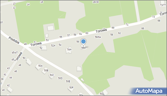 Tomaszów Mazowiecki, Torowa, 56A, mapa Tomaszów Mazowiecki