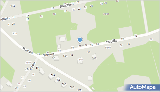 Tomaszów Mazowiecki, Torowa, 57, mapa Tomaszów Mazowiecki