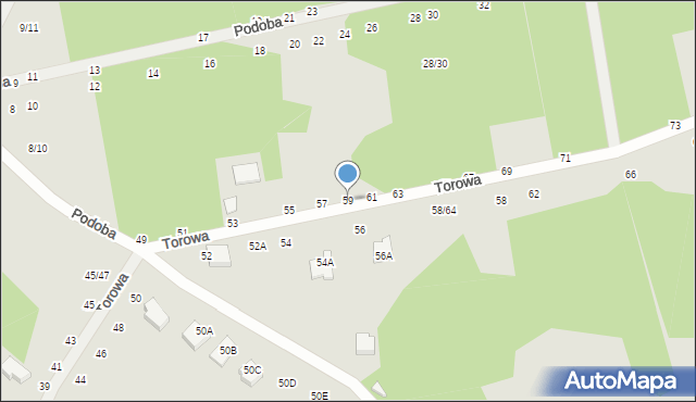Tomaszów Mazowiecki, Torowa, 59, mapa Tomaszów Mazowiecki