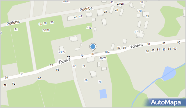 Tomaszów Mazowiecki, Torowa, 81, mapa Tomaszów Mazowiecki