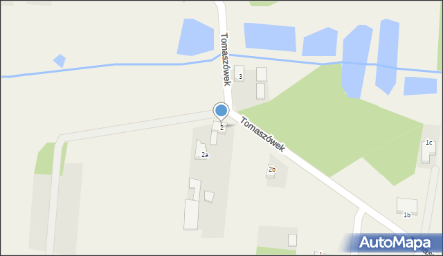 Tomaszówek, Tomaszówek, 2, mapa Tomaszówek