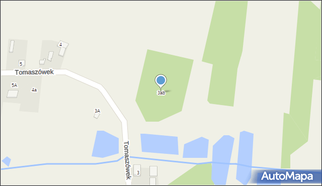 Tomaszówek, Tomaszówek, 3ab, mapa Tomaszówek