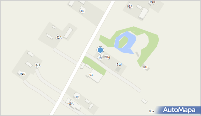 Tomaszowice, Tomaszowice, 91, mapa Tomaszowice