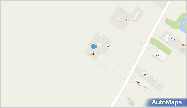 Tomaszowice, Tomaszowice, 94D, mapa Tomaszowice
