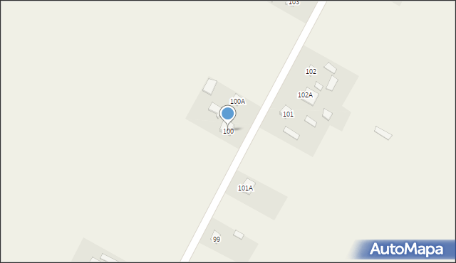 Tomaszowice-Kolonia, Tomaszowice-Kolonia, 100, mapa Tomaszowice-Kolonia