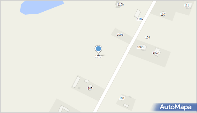 Tomaszowice-Kolonia, Tomaszowice-Kolonia, 107c, mapa Tomaszowice-Kolonia