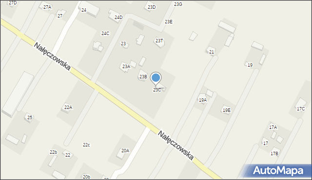 Tomaszowice-Kolonia, Tomaszowice-Kolonia, 23C, mapa Tomaszowice-Kolonia