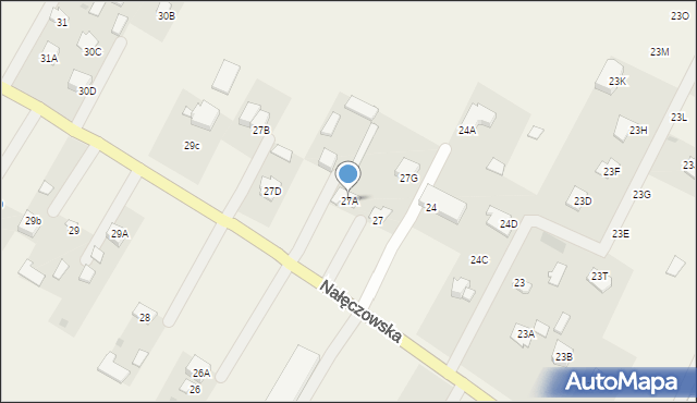 Tomaszowice-Kolonia, Tomaszowice-Kolonia, 27A, mapa Tomaszowice-Kolonia