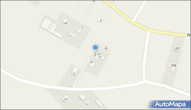 Tomaszowice-Kolonia, Tomaszowice-Kolonia, 2j, mapa Tomaszowice-Kolonia
