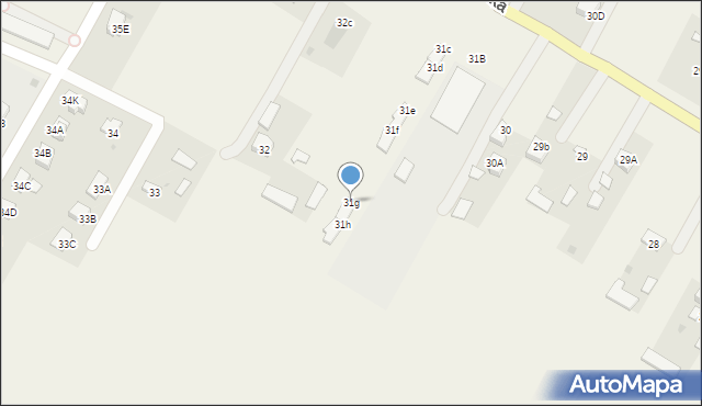 Tomaszowice-Kolonia, Tomaszowice-Kolonia, 31g, mapa Tomaszowice-Kolonia