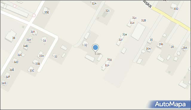 Tomaszowice-Kolonia, Tomaszowice-Kolonia, 31k, mapa Tomaszowice-Kolonia