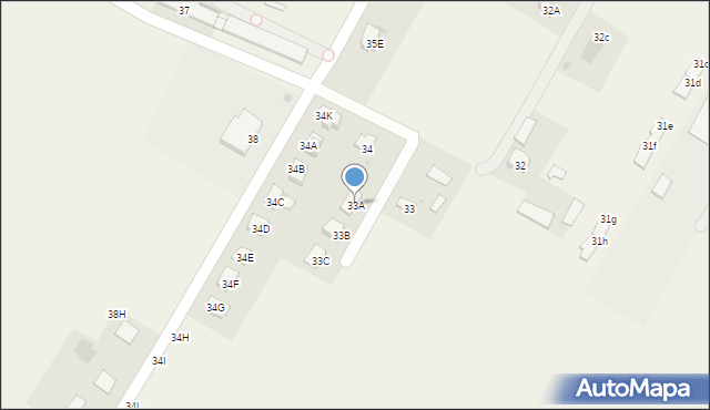Tomaszowice-Kolonia, Tomaszowice-Kolonia, 33A, mapa Tomaszowice-Kolonia