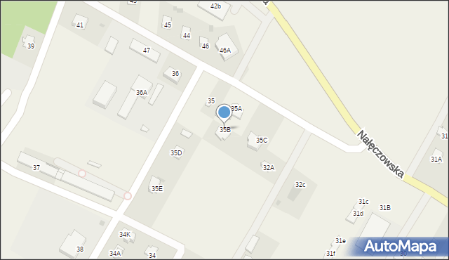 Tomaszowice-Kolonia, Tomaszowice-Kolonia, 35B, mapa Tomaszowice-Kolonia