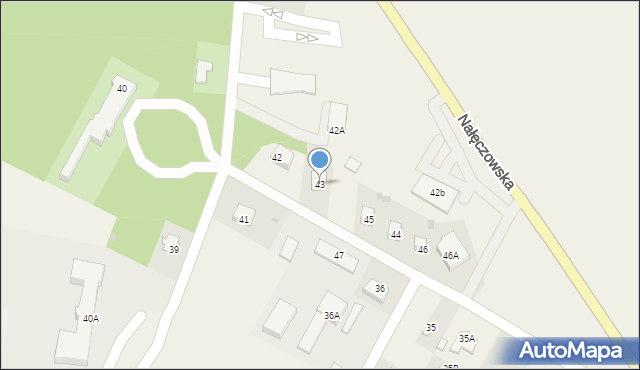 Tomaszowice-Kolonia, Tomaszowice-Kolonia, 43, mapa Tomaszowice-Kolonia