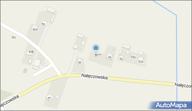 Tomaszowice-Kolonia, Tomaszowice-Kolonia, 55, mapa Tomaszowice-Kolonia