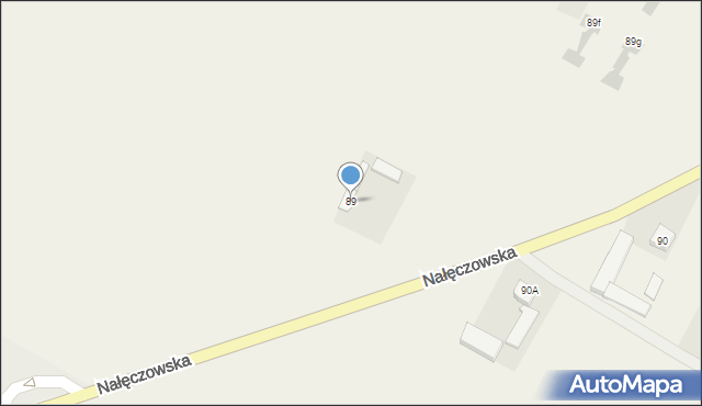 Tomaszowice-Kolonia, Tomaszowice-Kolonia, 89, mapa Tomaszowice-Kolonia