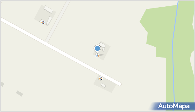 Tomaszowice-Kolonia, Tomaszowice-Kolonia, 93, mapa Tomaszowice-Kolonia