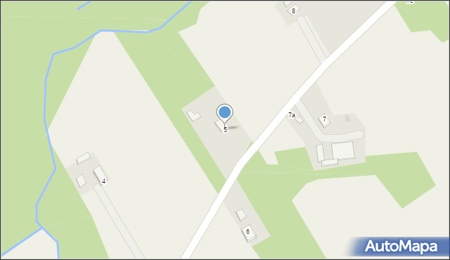 Tomaszówka, Tomaszówka, 5, mapa Tomaszówka