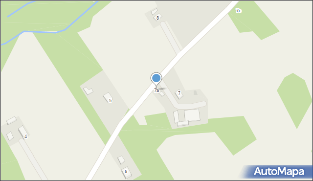 Tomaszówka, Tomaszówka, 7a, mapa Tomaszówka