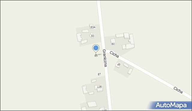 Tomaszówka, Tomaszówka, 85, mapa Tomaszówka