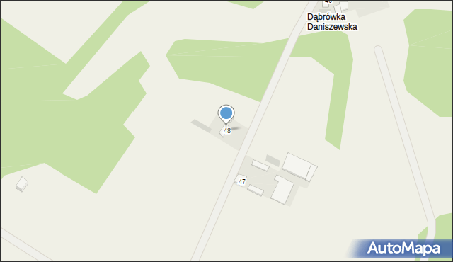 Tomaszówka, Tomaszówka, 48, mapa Tomaszówka