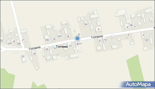 Tomawa, Tomawa, 12, mapa Tomawa