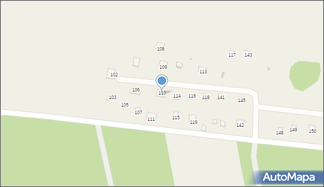 Tomczyce, Tomczyce, 110, mapa Tomczyce