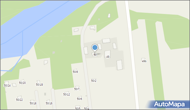 Tomczyce, Tomczyce, 50, mapa Tomczyce