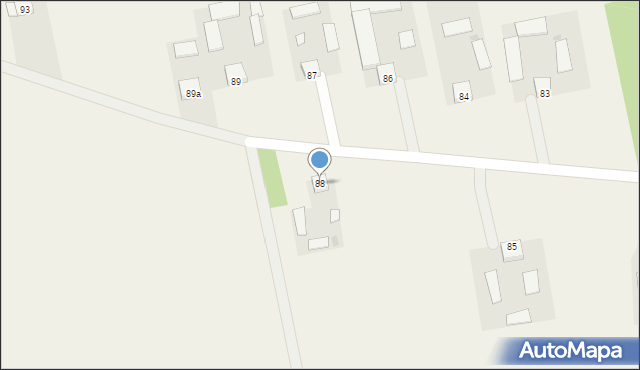 Tomczyce, Tomczyce, 88, mapa Tomczyce