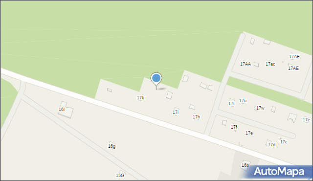 Tomczyn, Tomczyn, 17n, mapa Tomczyn