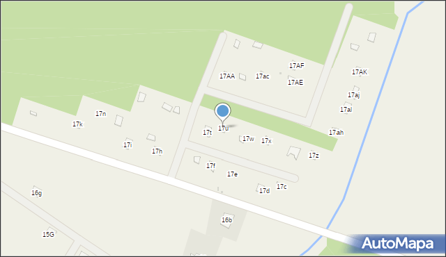 Tomczyn, Tomczyn, 17u, mapa Tomczyn