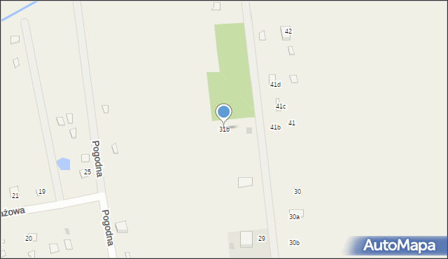 Tomiszewo, Tomiszewo, 31b, mapa Tomiszewo