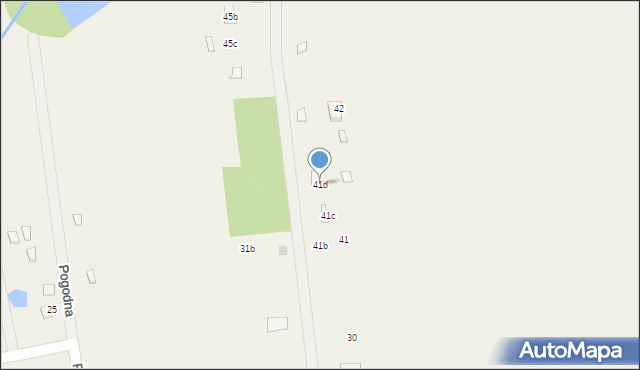 Tomiszewo, Tomiszewo, 41d, mapa Tomiszewo