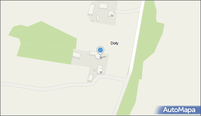 Tomiszowice, Tomiszowice, 36, mapa Tomiszowice