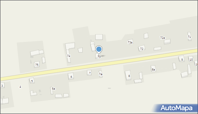 Tomiszowice, Tomiszowice, 73, mapa Tomiszowice