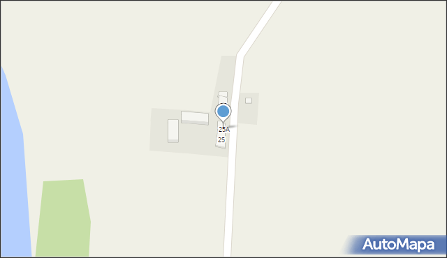 Toniszewo, Toniszewo, 25A, mapa Toniszewo