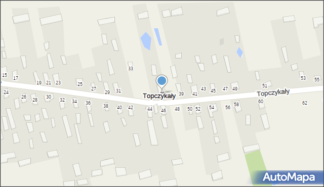 Topczykały, Topczykały, 35, mapa Topczykały