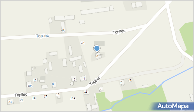Topilec, Topilec, 2, mapa Topilec