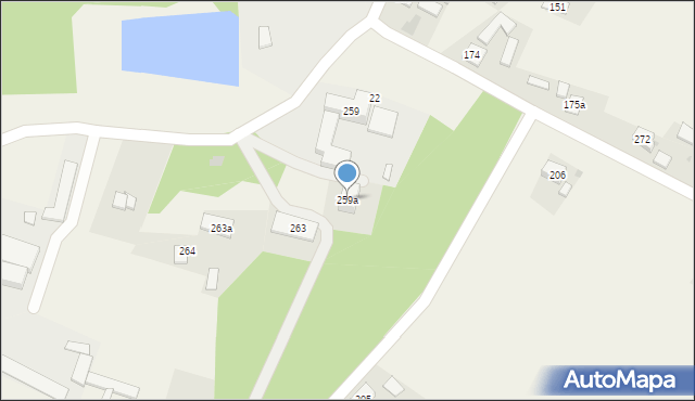 Topola, Topola, 259a, mapa Topola