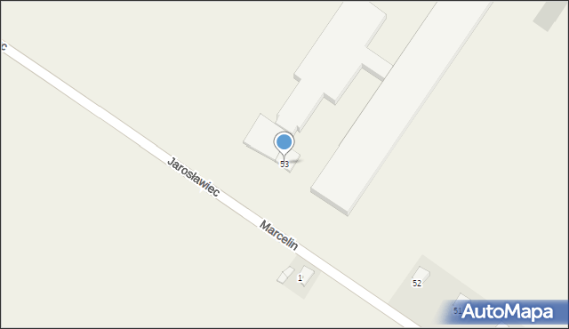 Topola, Topola, 53, mapa Topola