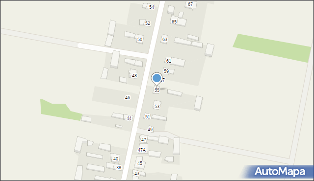 Topolice, Topolice, 55, mapa Topolice