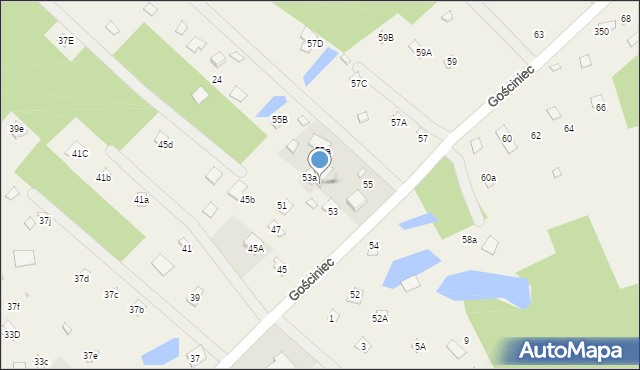 Topolina, Topolina, 2, mapa Topolina